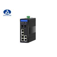 Buy cheap 6×10/100/1000 Base Tx , 2×100/1000base Fx Sfp Wall mounting product