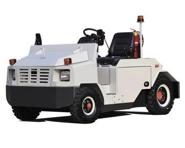 Buy cheap White Color Electric Aircraft Tug Tow Tractor With Clean Power 40 / 80 Ton from wholesalers