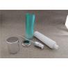 Buy cheap Round Acrylic Lotion Bottle Light Green Color Anti Bacterial 40 * 185MM from wholesalers