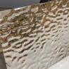 Buy cheap Cold Drawn Stainless Steel Stamped Ripple Sheet Mirror 0.1mm 0.5mm 1mm For Ceiling from wholesalers