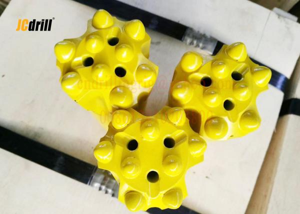 Buy cheap Industrial Ballistic Button Drill Bit For Rock Drilling / Underground Mining Tunneling from wholesalers