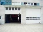 Thermal Insulated AC220V 150mm Track Overhead Garage Door