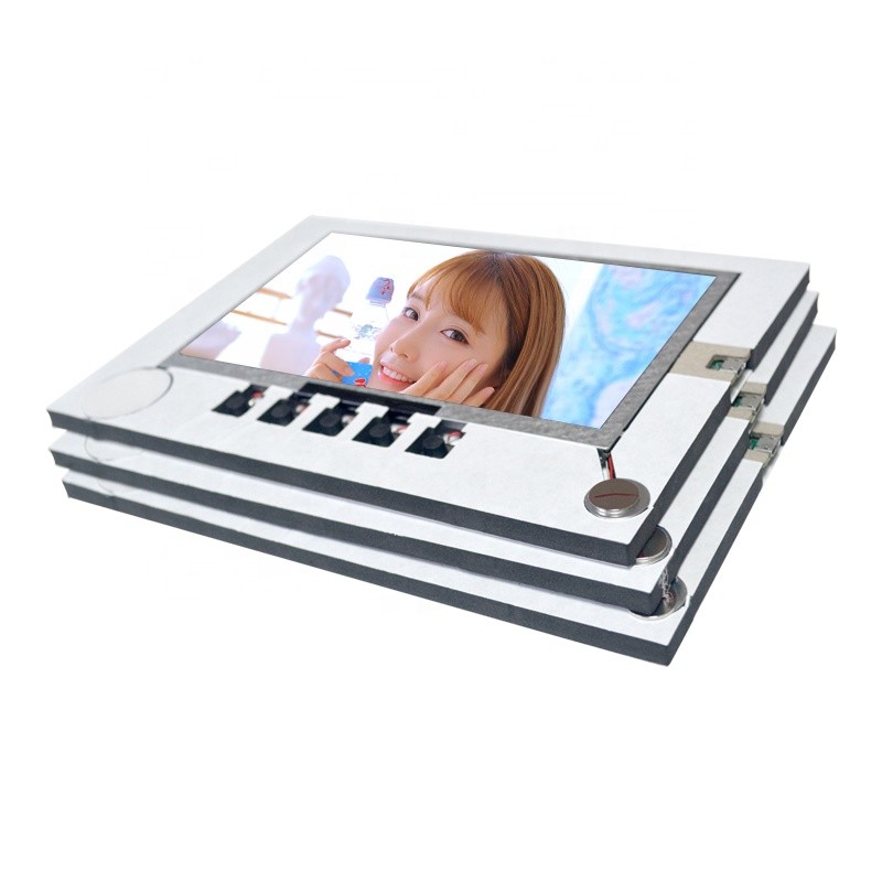 Buy cheap 7 Inch Color Low Power LCD Display Screen Monitor for Video Brochure Greeting Card Module from wholesalers