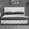Buy cheap Cristal Button Upholstered Leather Bed from wholesalers