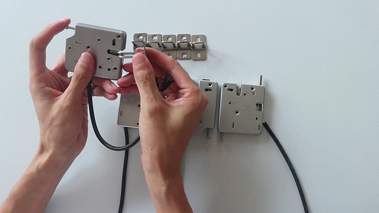 ISO9001 24V DC Electromagnetic Lock For Logistics Cabinets