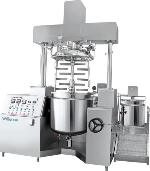 Buy cheap 100-5000L Cosmetic Emulsifier Mixer Customized Dimension 2.2-30KW Power from wholesalers