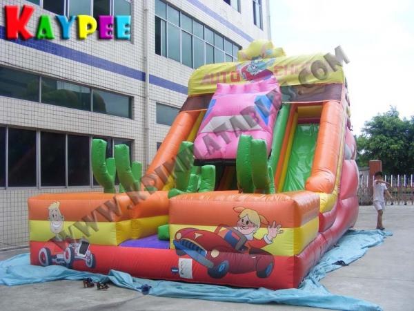 Buy cheap Inflatable car slide.inflatable jumper Bouncy Castle from wholesalers