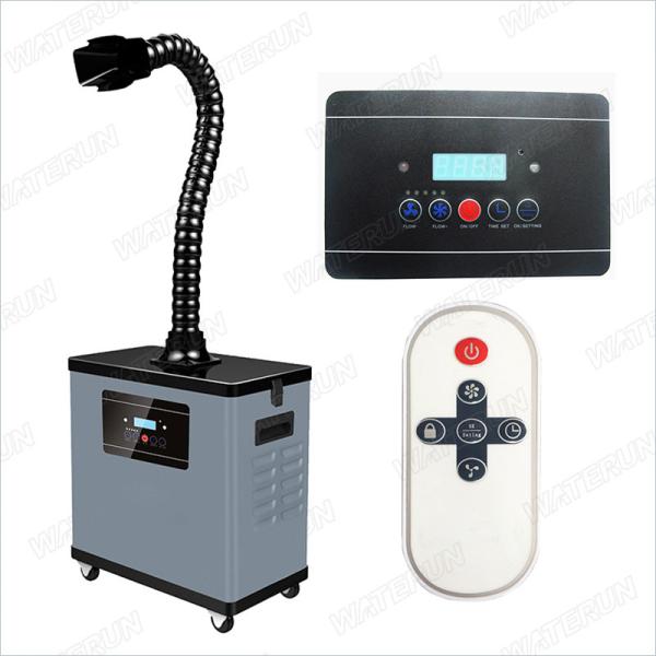 Quality Aluminium Nozzles Portable Fume Extractor 80W With Remote Control for sale