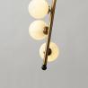 Buy cheap Nordic Minimalism Glass Ball Pendant Lights for Bedroom Home Restaurant Spiral Pendant Light(WH-GP-131) from wholesalers