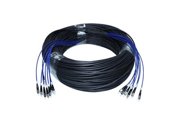 Buy cheap OEM ODM Armored Fiber Optic Patch Cord Cable Jumper With SC Connectors from wholesalers