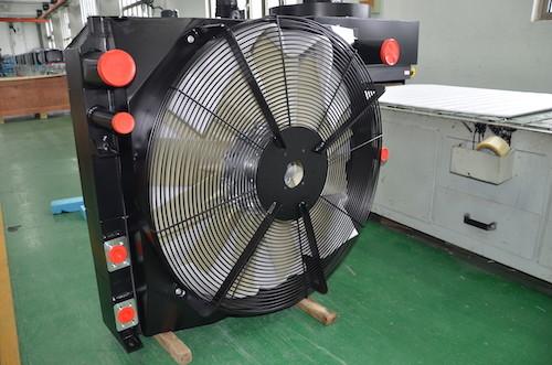 Buy cheap Heavy duty bar & plate air to air Heat Exchanger with fan cooling kit for Agriculture Machinery from wholesalers