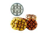 Resin Bond Diamond Floor Pads , Easy Manipulation Diamond Grinding Pads For