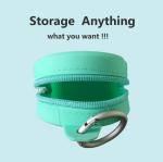 OEM Coin Purse Kids Change Bag Silicone Coin Pouch Silicone Travel Wallet