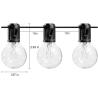 Buy cheap 5W G40 Indoor Outdoor Holiday Decoration Lights Waterproof Led String Decorate from wholesalers