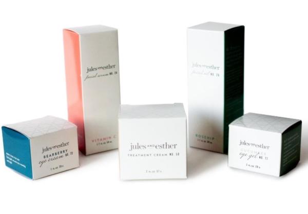 Buy cheap 100x100x30mm FSC Cosmetic Packaging Boxes Luxury Custom Paper CMYK from wholesalers