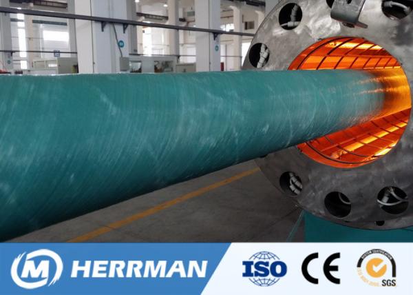 Buy cheap 2 Plates Pad Flexible Pipe Making Machine , 0.4mm Glass Fiber Winding Machine from wholesalers