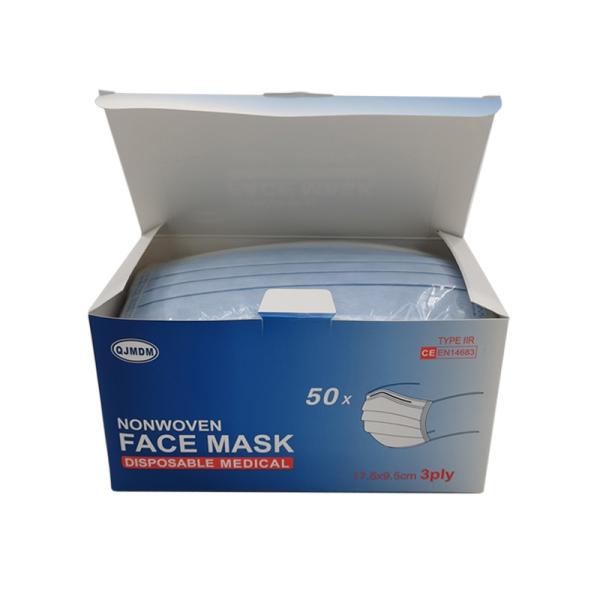 Buy cheap Hospital Protective Nonwoven Earloop Face Mask 17.5x9.5cm from wholesalers