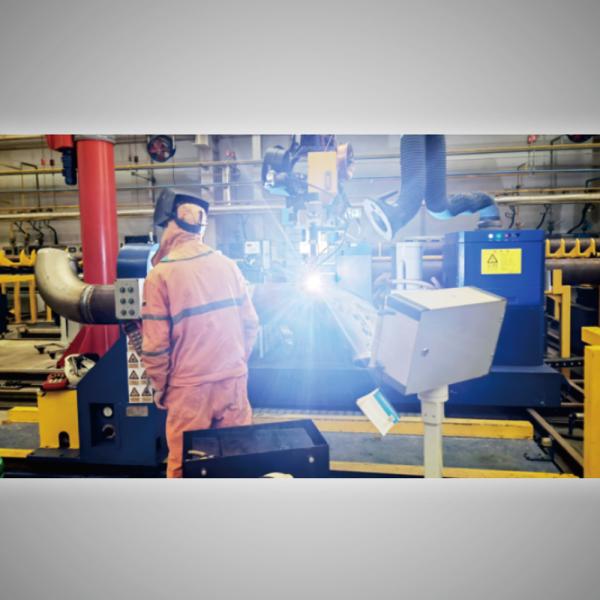 Buy cheap 2-14" Pipe Spool Prefabrication Pipe Production Line Customised from wholesalers