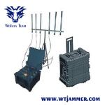 Cell Phone Signal Jammer Mutli-Band UHF VHF WiFi GPS 600W Total Output Power