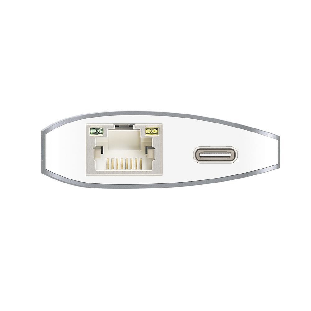 J5 Create USB Type-C Multi Adapter Type C Docking Station Hub with USB C Power Delivery,4K ,1000Mbps Ethernet LAN