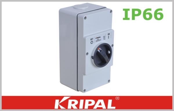 Buy cheap Safety 3 Position Rotary Switch IP66 Weatherproof Outdoor Sockets from wholesalers