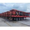 Buy cheap 8t Grade 3 Axle Transport 20FT / 40FT Container Chassis Skeleton Semi-Trailer from wholesalers