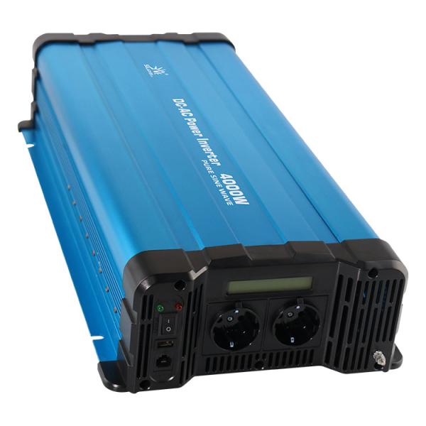 Buy cheap 2.1A Portable 12V Pure Sine Wave Inverter 4000 Watt With LCD Display from wholesalers