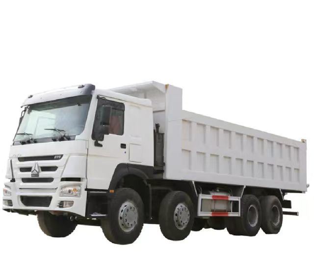 80% New Used Dump Truck HOWO 371HP 375HP 420HP 8*4 12wheeled