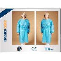Buy cheap Safety Disposable Surgical Gowns / Medical Isolation Gowns Free Sample 35/40 product