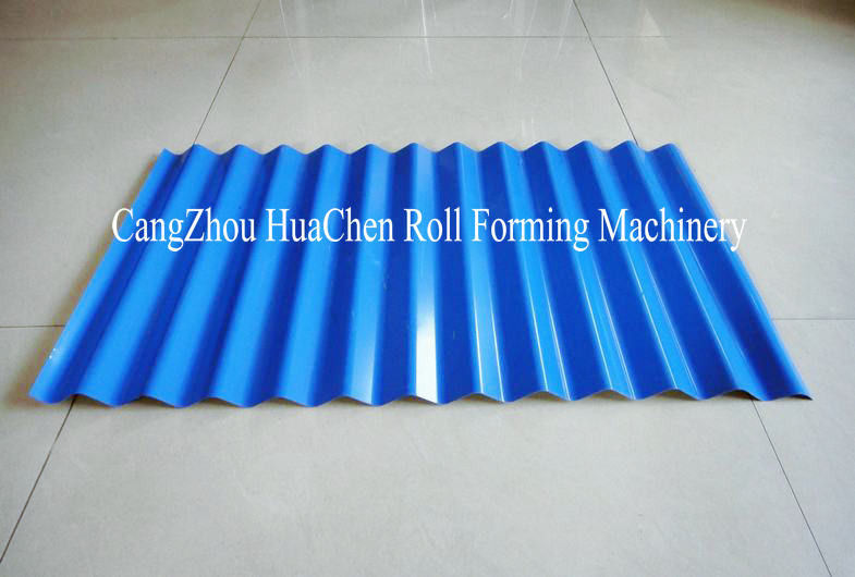 2 In 1 Double Roof Roll Forming Machine For Two Different Roof Profiles