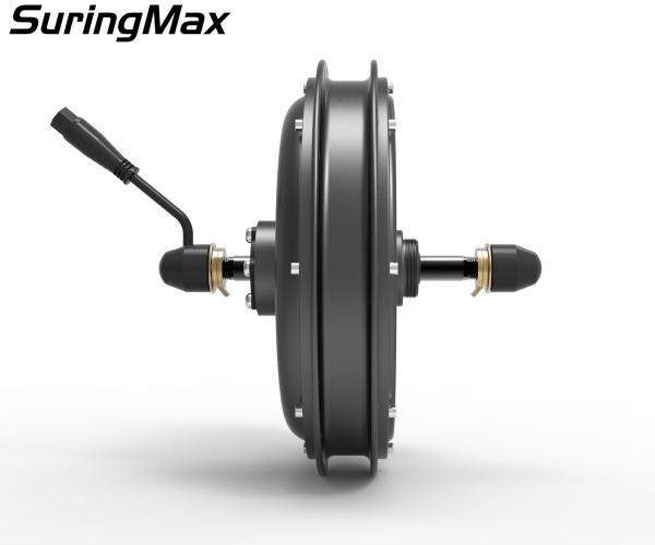 Buy cheap Brushless 190mm Fat Bike Hub Motor With 48V17.5AH Lithium Battery from wholesalers