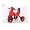 Buy cheap Plastic Iron Led Ride On Trikes For 2 Year Olds 67*61*47cm from wholesalers