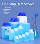 Square Plastic Laboratory Reagent Bottle 500ml For Liquid Chemicals Storage And