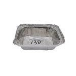 Aluminum foil box for food packaging tin foil tray sarten