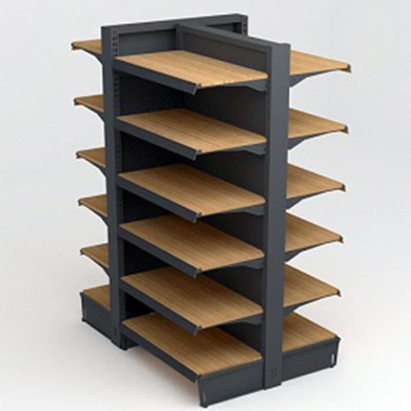 Buy cheap Wooden Supermarket Retail Shelf Rack 50kg/Layer from wholesalers
