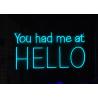 Buy cheap EU Plug 10cm 12VDC Led Neon Signs For Sweethearts from wholesalers
