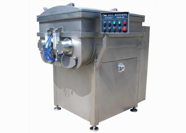 Buy cheap Professional Meat Canning Equipment Stainless Steel Double Axis Vacuum Meat Mixer from wholesalers