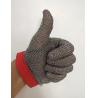 Buy cheap Butcher GLOVES ring mesh chain mail mesh auti-cutting safety gloves S M L XL XXL from wholesalers