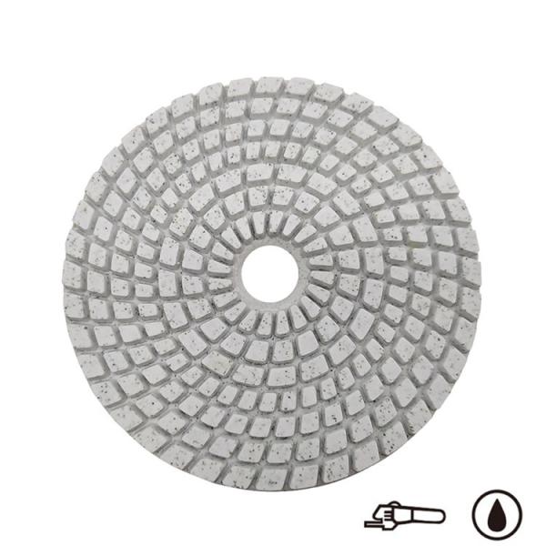 Buy cheap Deyi 100mm 125mm Diamond Polishing Pads 5 Inch For Marble from wholesalers