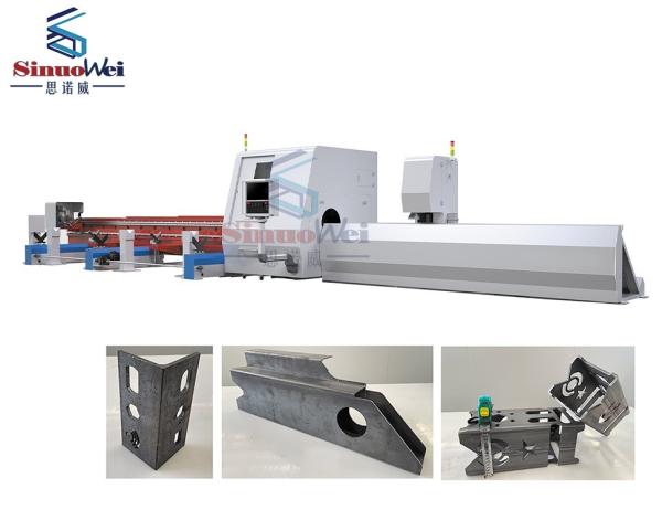 High Accuracy Laser Tube Cutting Machine Equipment Footprint Of 20630L×4908W