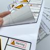 Buy cheap Waterproof Labels Warning Vinyl Packaging Stickers Custom Logo from wholesalers