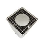 Polished 6" Single Wall 0.45mm Chimney Flue Rain Caps