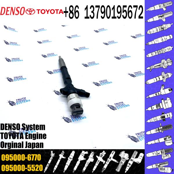 Buy cheap 095000-6770 Diesel fuel injector 095000-6770 for Fuel Engine Nozzle DLLA150P966 Toyota Hiace 2.5 D4D HILUX 2KD-FTV from wholesalers