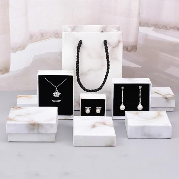Buy cheap Custom Jewelry Box Packaging / Cardboard Jewelry Gift Boxes Recyclable from wholesalers