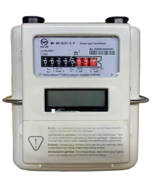 Wireless LoRaWAN Gas Smart Meter Enabled For Real Time Remote Monitoring Control
