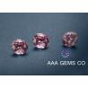 Buy cheap OEM / ODM Light Pink Round Moissanite , 6mm Moissanite Diamonds from wholesalers