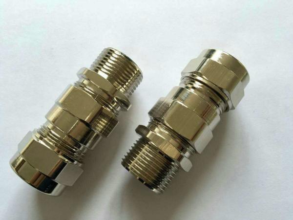 Carbon Steel Explosion Proof Connectors , Male / Female Hazardous Area