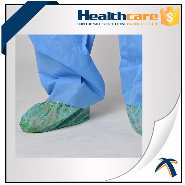 Buy cheap Eco Friendly Anti Slip Disposable Shoe Cover , PP Blue Medical Disposable Foot Covers from wholesalers