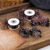 Buy cheap Leopard print snow ribbon DIY handmade bow hair accessories woven ribbon straw hat shoelace making accessories gift box packaging ribbon from wholesalers