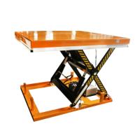 Buy cheap GOST Max Height 1000mm Single Fixed Scissor Lift Platform For Workshop product